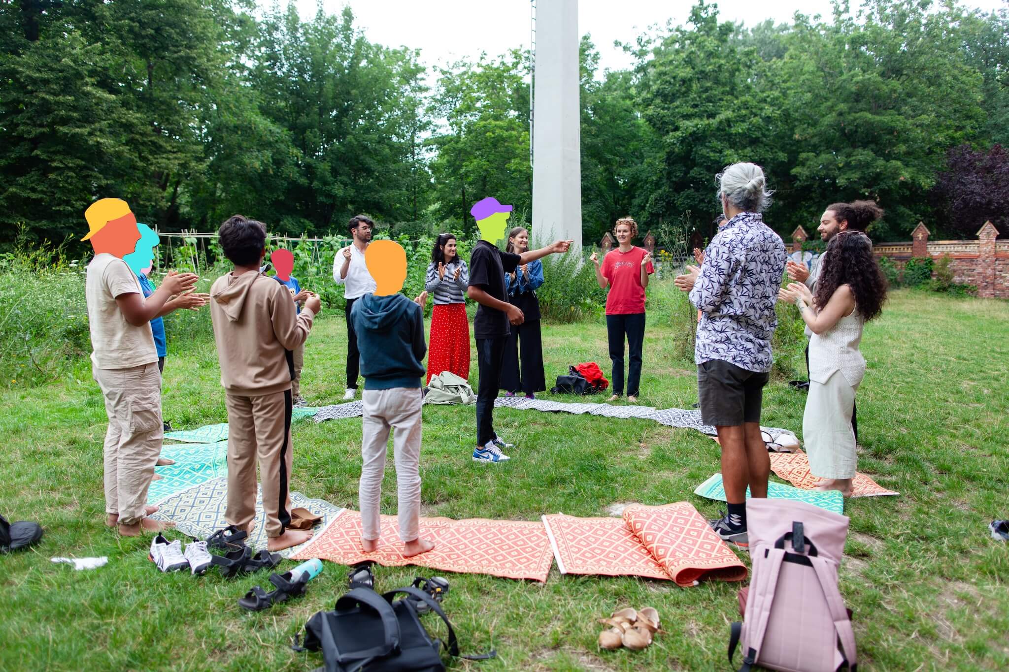 From Themed Tour to Exhibition of Invisible Borders, with unaccompanied refugee children, photographed by Orta Okul